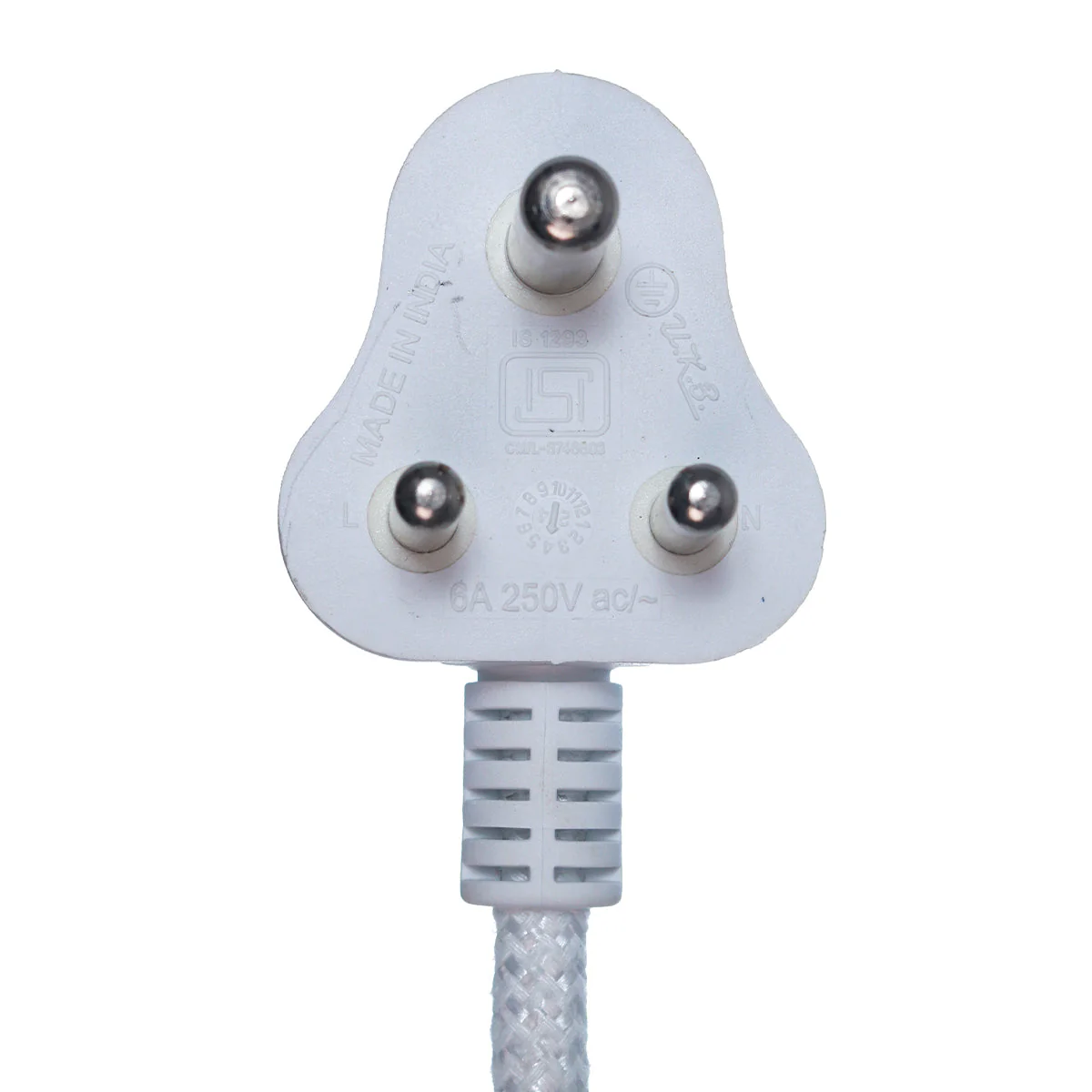 Power Cord 6A-Flat Crimp for models GC104/ GC157/ GC158/ GC1010/ GC1011/ GC1015/ GC1903/ GC1905/ GC1920/ DST0800/ DST0810/ DST0820/ DST0830 - Image 2