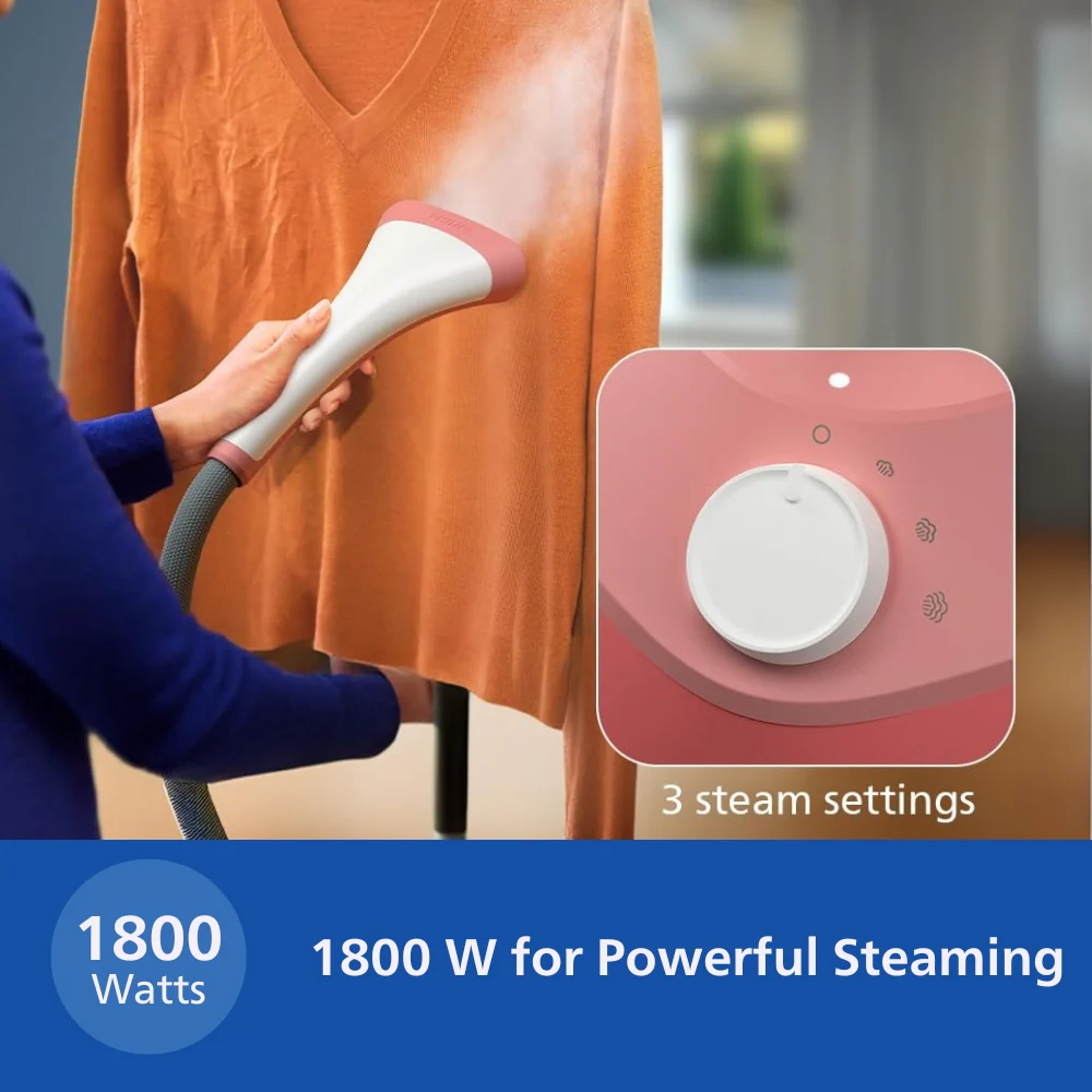 Philips 1800 Watts Standing Garment Steamer - STE1020/40 - Image 4