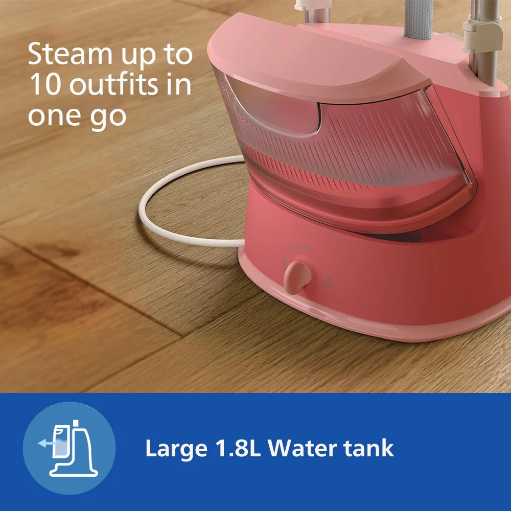 Philips 1800 Watts Standing Garment Steamer - STE1020/40 - Image 6