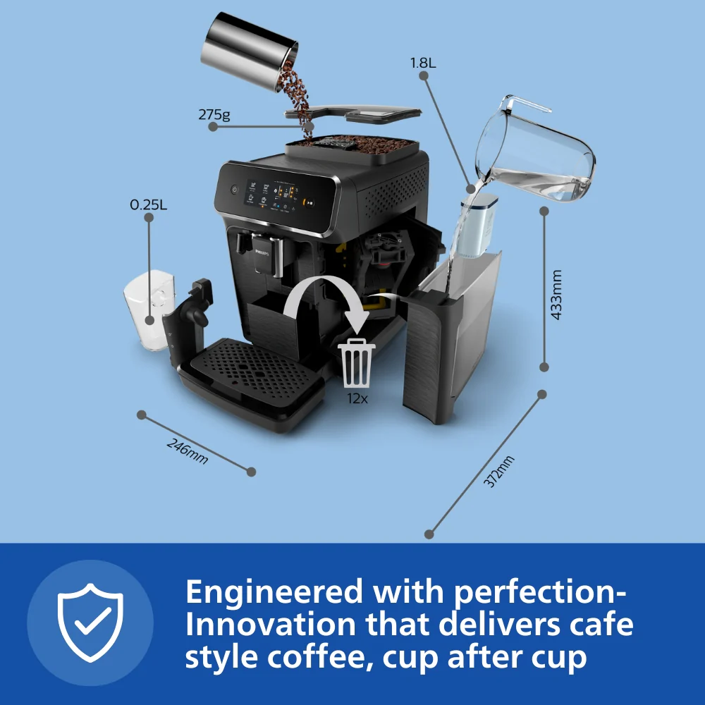 Philips Fully Automatic Espresso Machine - EP2230/10 - Image 8
