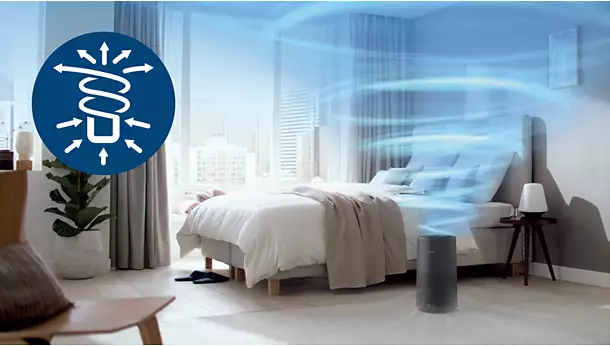 Philips 1000 Series Air Purifier with CADR 300 m³/h (VitaShield) - AC1711/61 - Image 6
