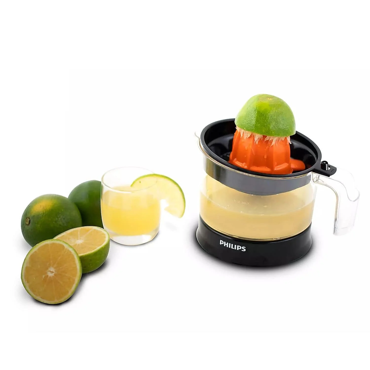 Philips Citrus Press Juicer 25Watt 0.5 Ltr Transparent & Black - HR2788/00 - Image 5