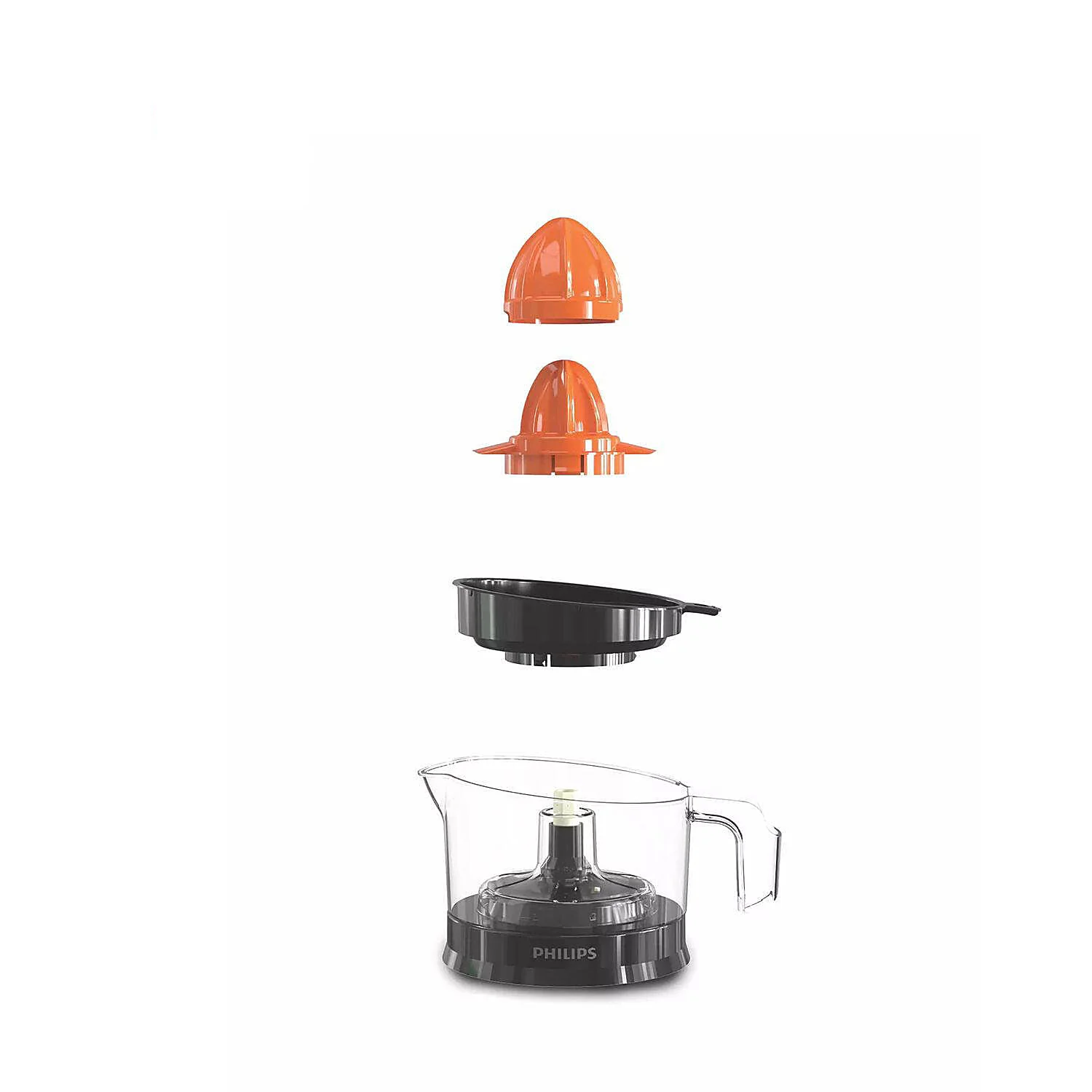 Philips Citrus Press Juicer Black & Transparent - HR2777/00 - Image 4