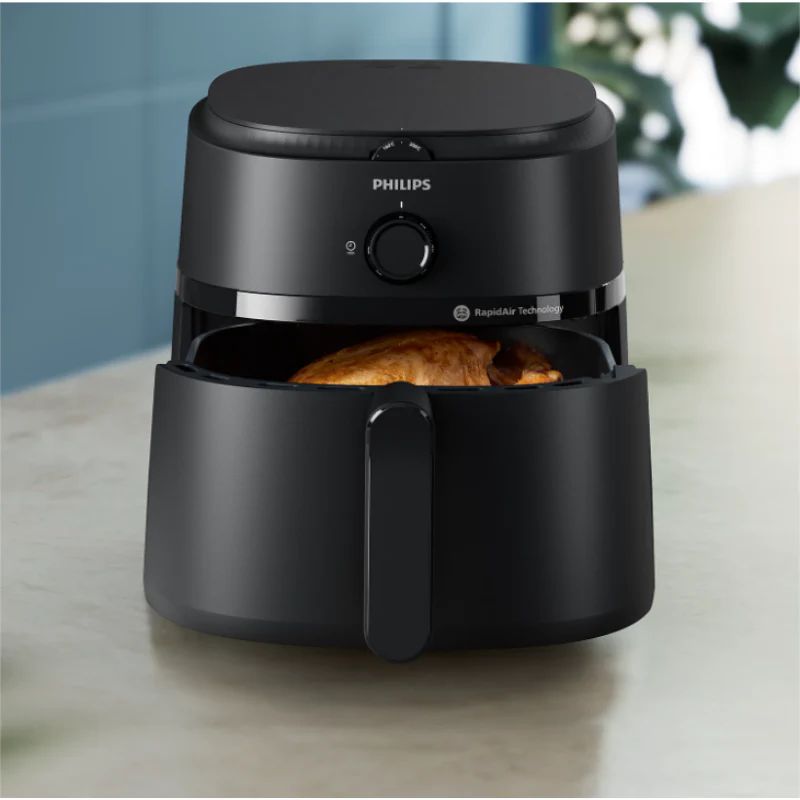Philips 6.2L Extra Large Airfryer with Rapid Air Tech - Up to 90% Less Fat - NA130/00 - Emp - Image 2