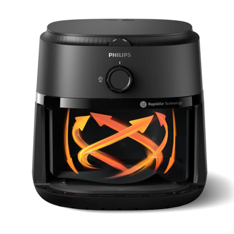 Philips 6.2L Extra Large Airfryer with Rapid Air Tech - Up to 90% Less Fat - NA130/00 - Emp - Image 4