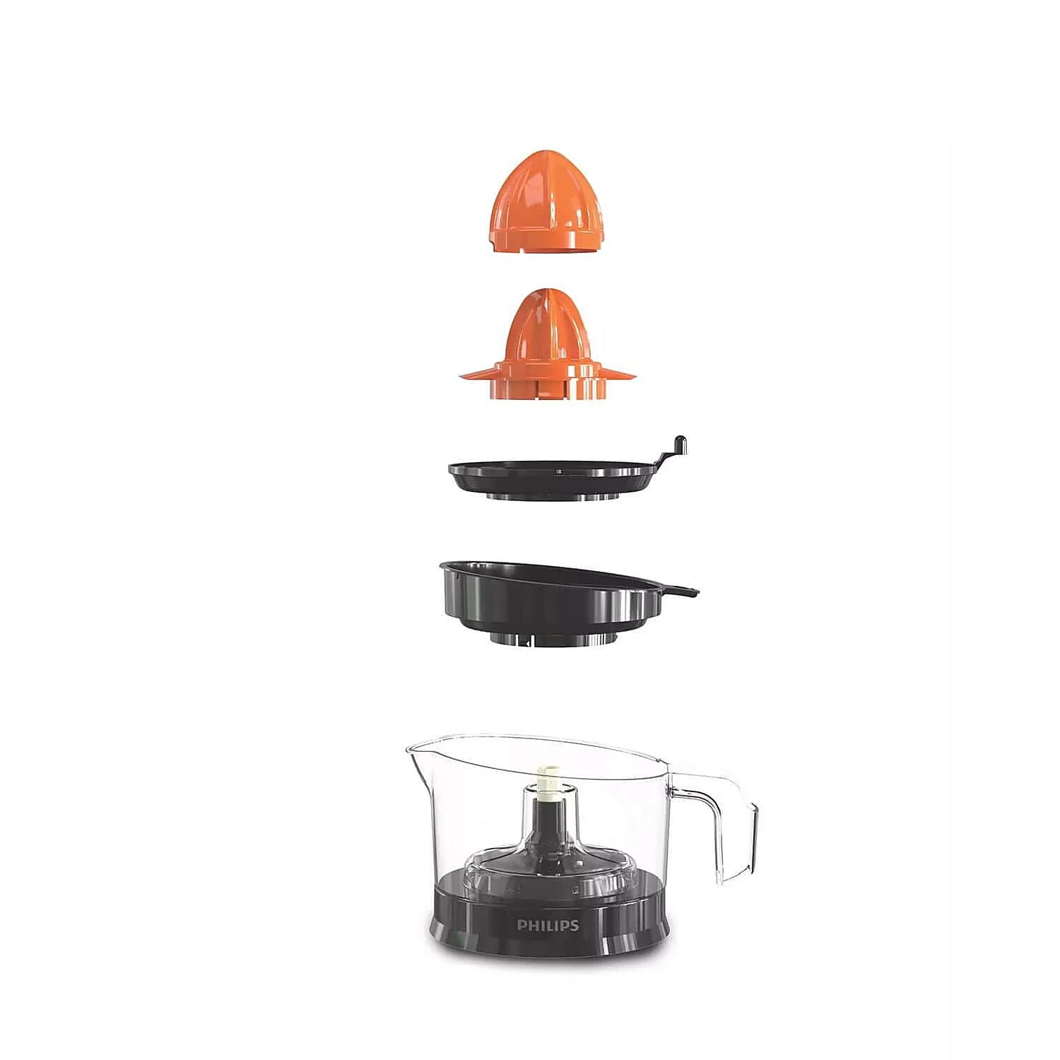 Philips Citrus Press Juicer 25Watt 0.5 Ltr Transparent & Black - HR2788/00 - EMP - Image 6