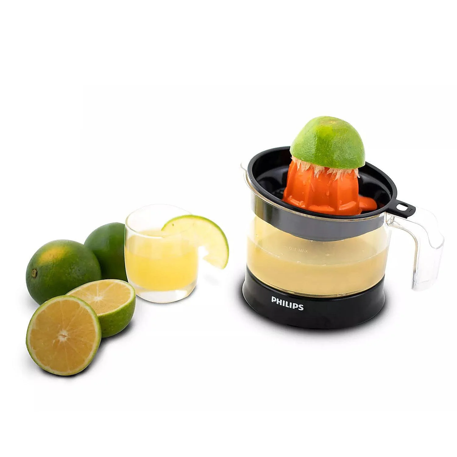 Philips Citrus Press Juicer Black & Transparent - HR2777/00 - EMP - Image 5