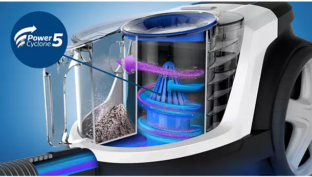 Philips FC9351/01 PowerPro Compact Bagless Vacuum Cleaner  1900W - EMP - Image 6