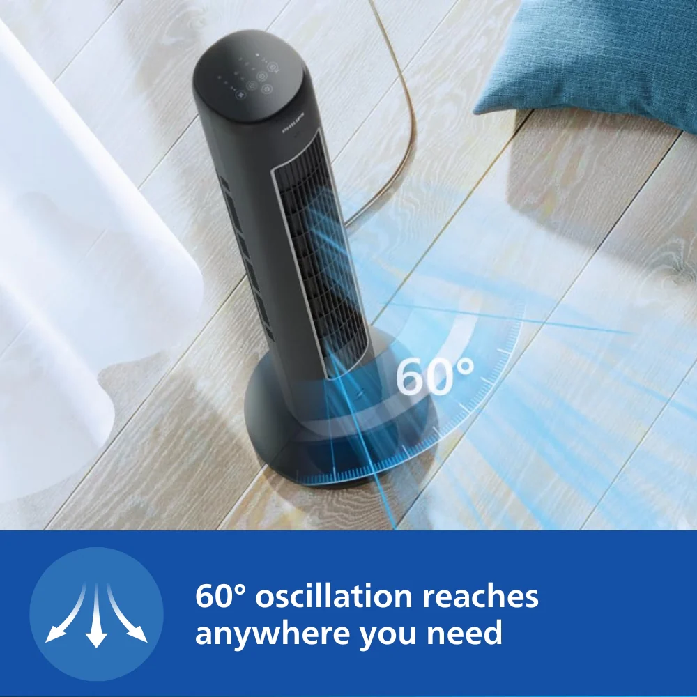 Philips Bladeless Tower Fan - CX5535/11 - Image 3