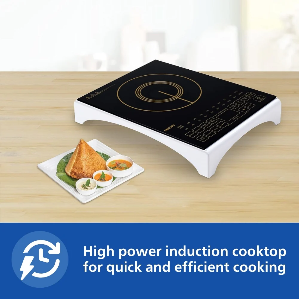 Philips Induction Cooktop with Sensor Touch Control - HD4938/01 - Image 7