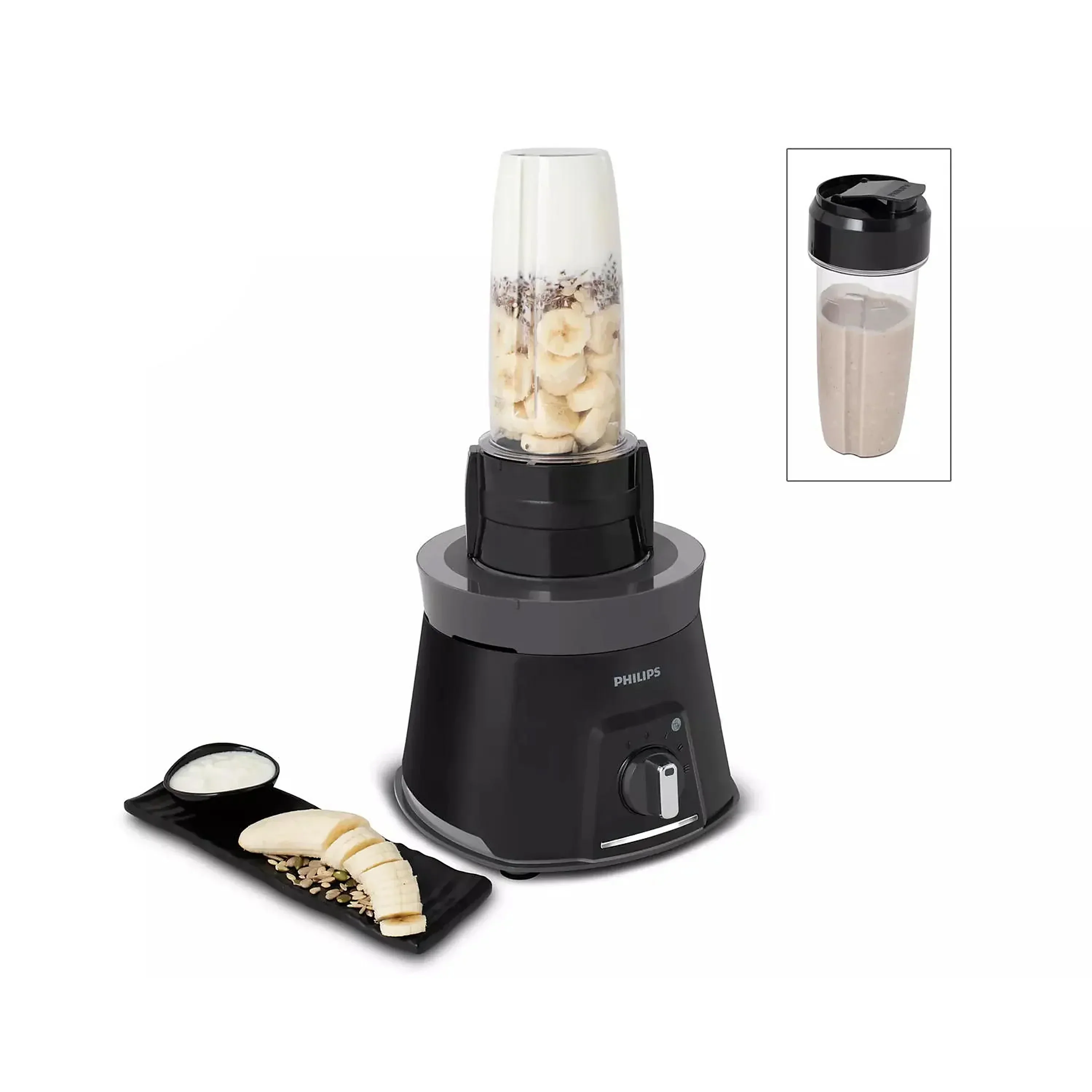 Philips Juicer Mixer Grinder 3 Jar 600 Watt with Blend and Carry - HL7579/00 - Image 7