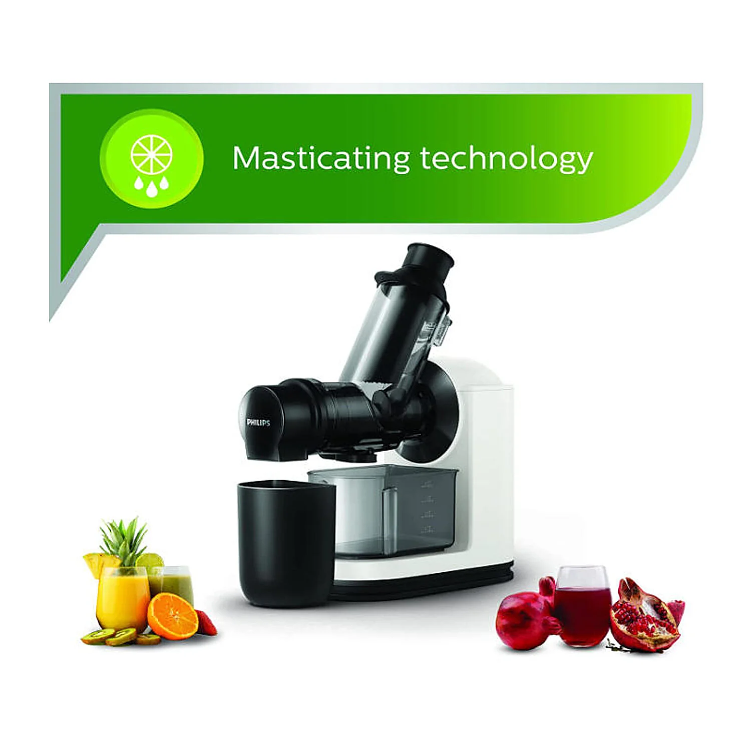 Philips Masticating Slow Juicer 150 Watt - HR1887/81 - Image 5