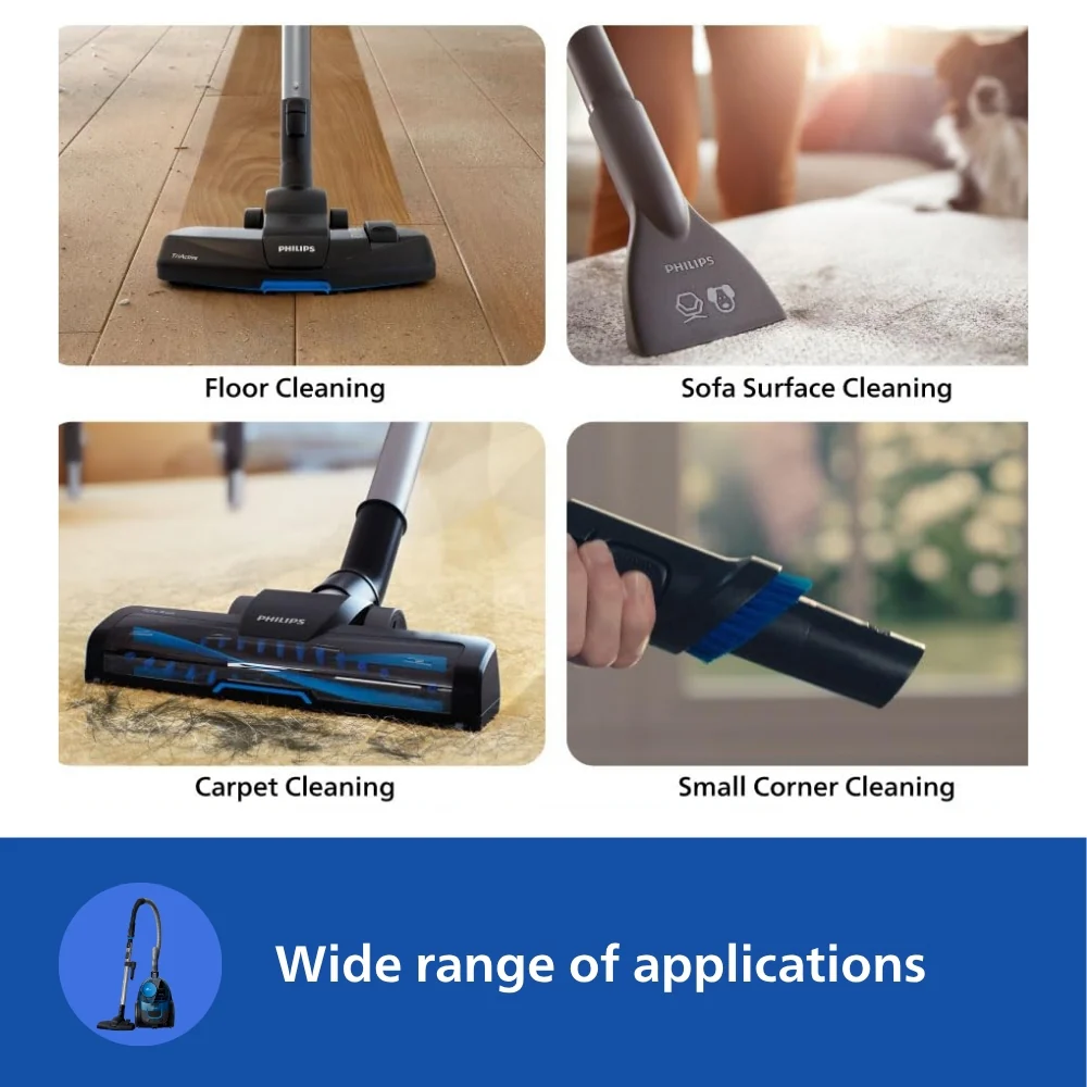 Philips Compact Vacuum Cleaner 1900W - FC9352/01 - Image 3