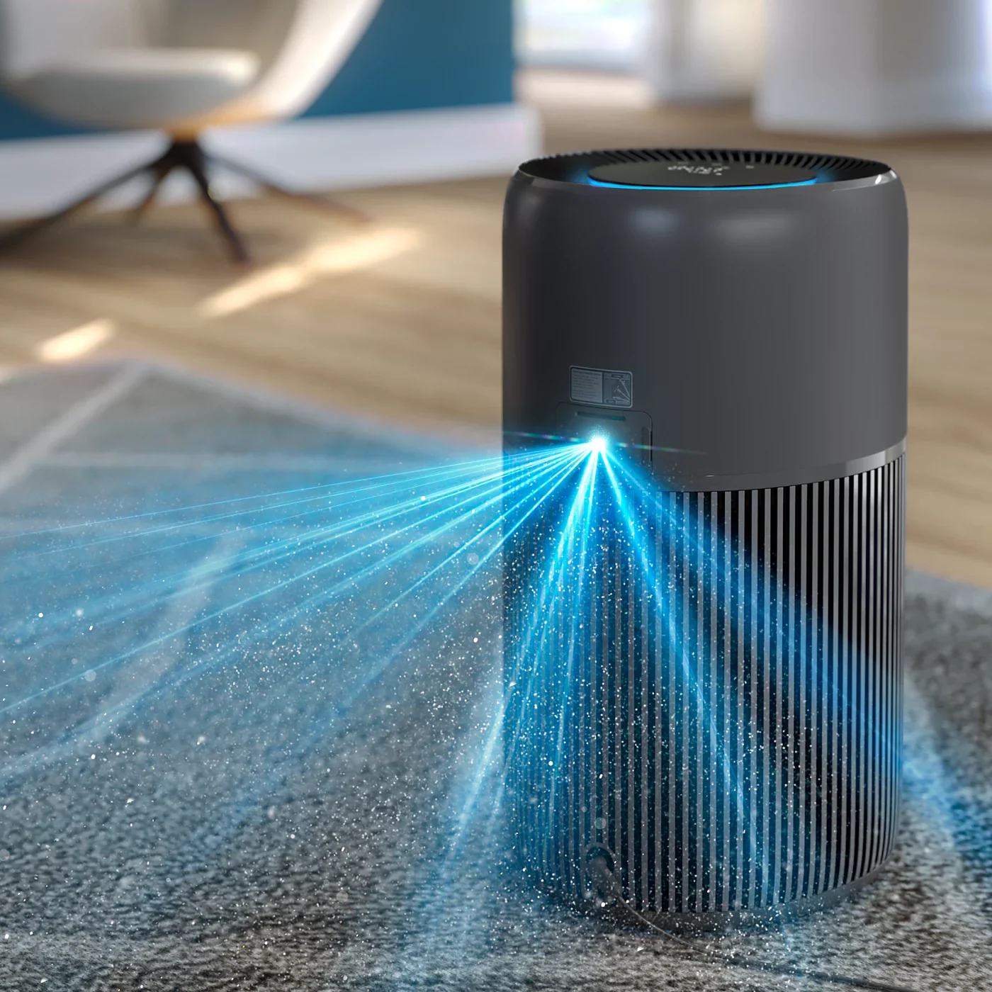 PureProtect Quiet 2200 Series Smart Air Purifier - AC2221/63 - Image 4