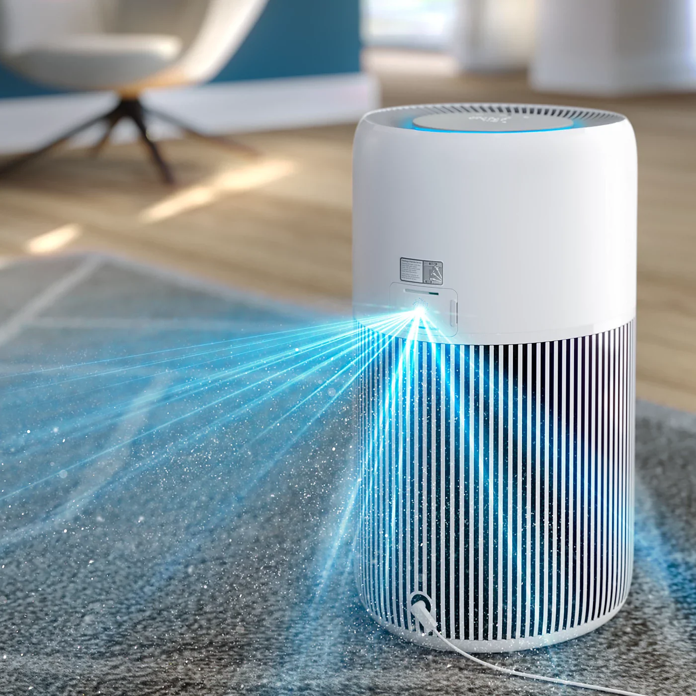 PureProtect Quiet 2200 Series Smart Air Purifier - AC2220/60 - Image 4