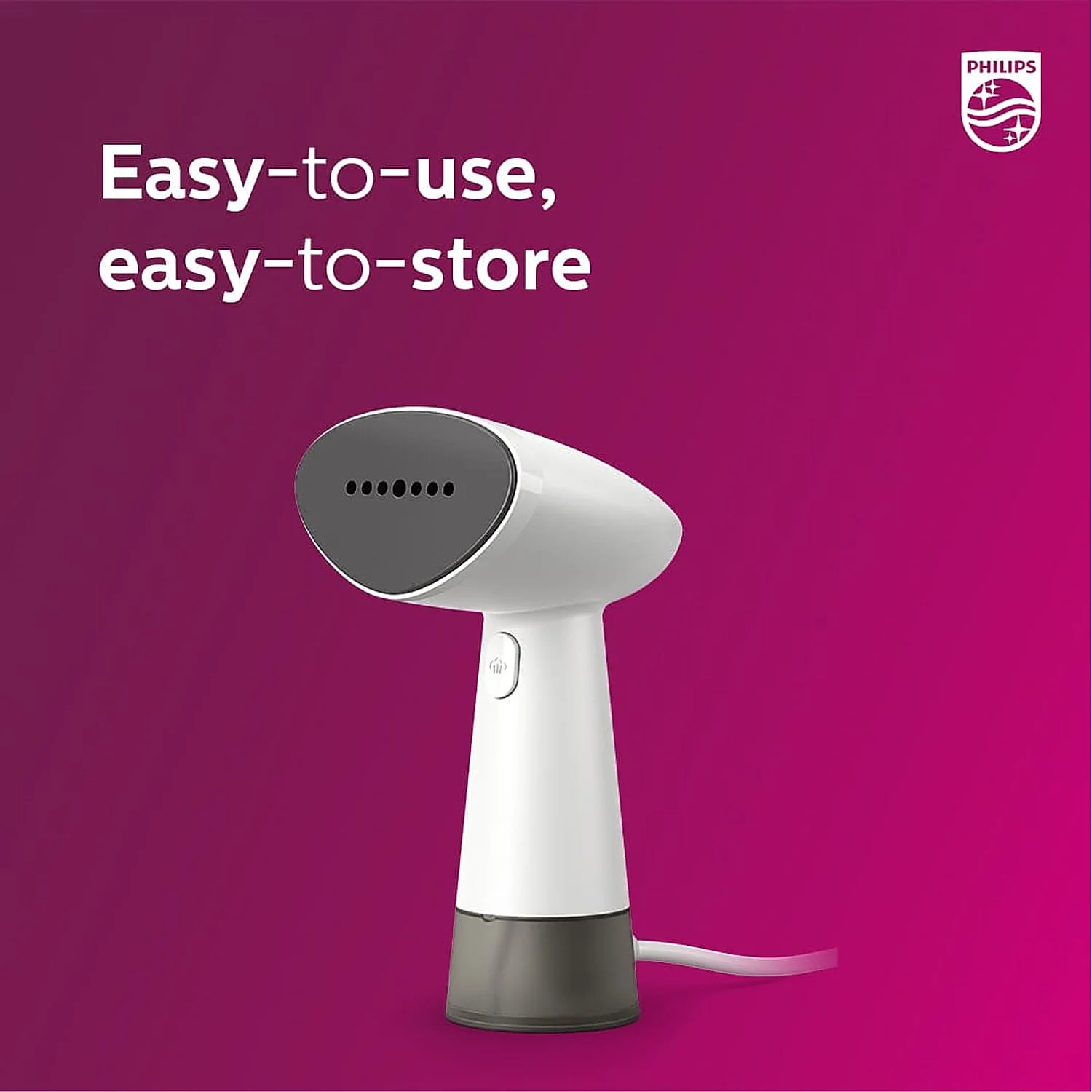 Refurbished Philips 1000 series Compact Handheld Garment Steamer - STH1010/10 - Image 5