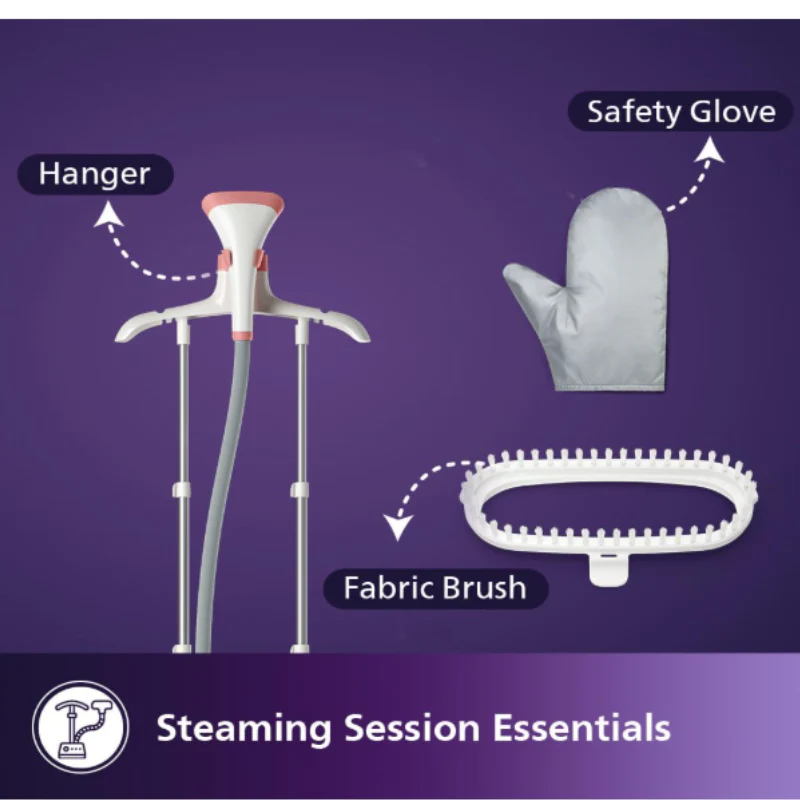 Refurbished Philips 1800 Watts Standing Garment Steamer - STE1020/40 - Image 4