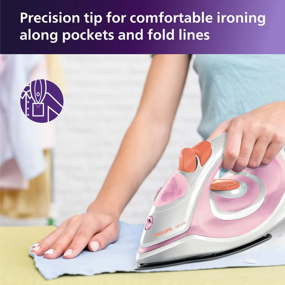 Refurbished Philips 1900 Series Steam Iron GC1920/28 - Image 5