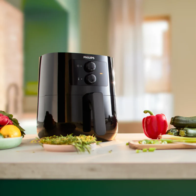 Refurbished Philips Analog 4.1 Ltr Airfryer with Rapid Air Technology - HD9200/90 - Image 2