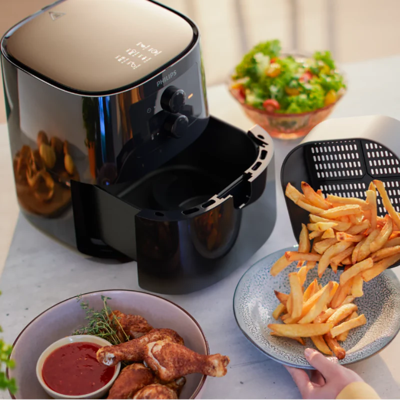 Refurbished Philips Analog 4.1 Ltr Airfryer with Rapid Air Technology - HD9200/90 - Image 4