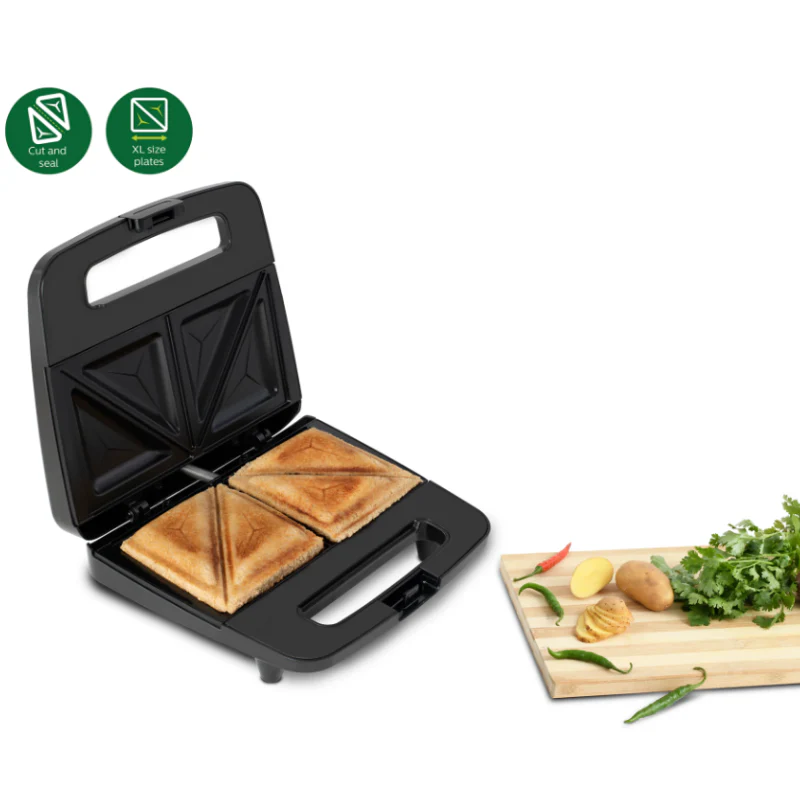 Refurbished Philips Sandwich Maker XL Sized HD2288/00 - Image 3