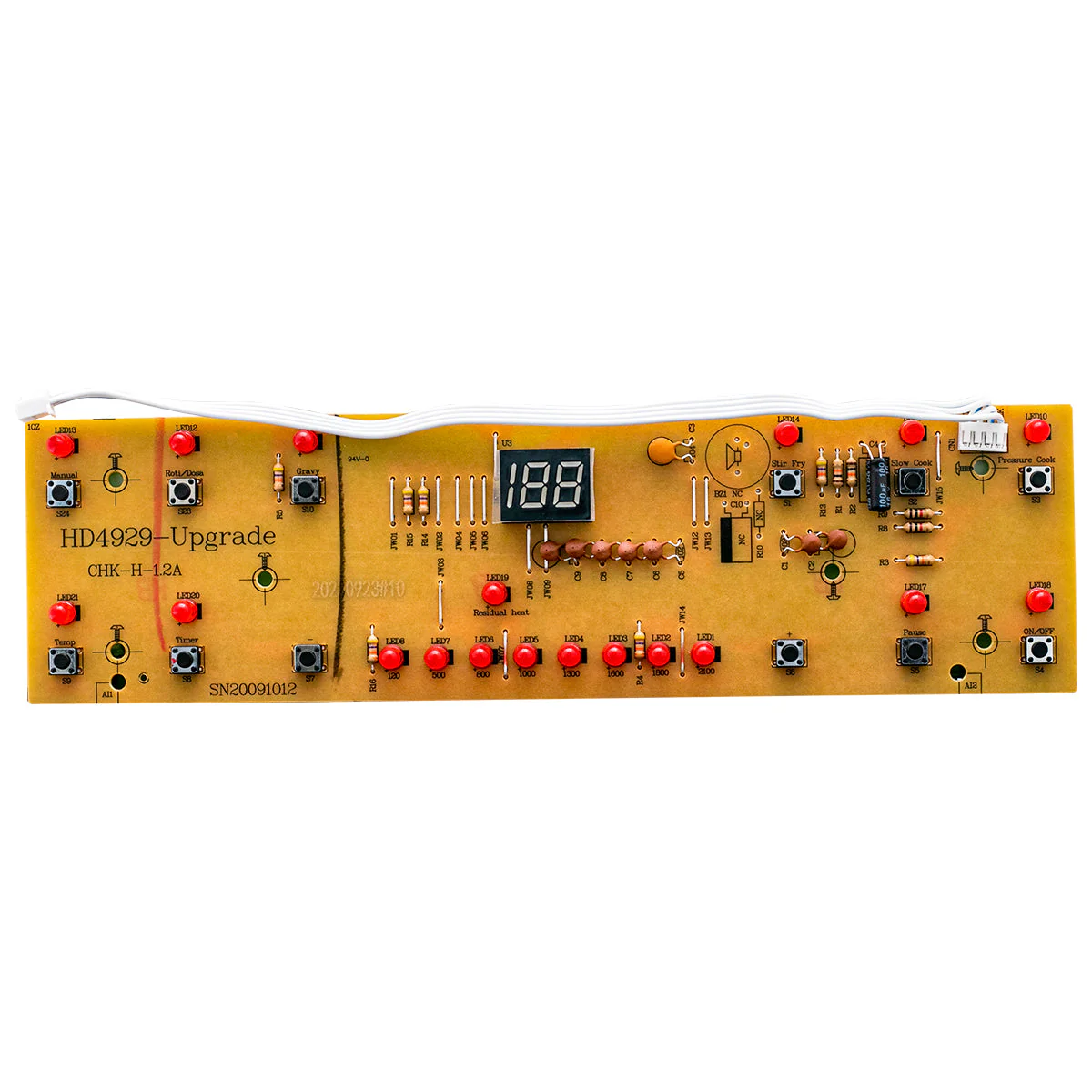 Display PCB for Induction Cooktop model HD4929 - Image 3